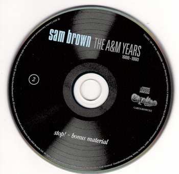 4CD/DVD/Doos Sam Brown: The A&M Years 1988-1990 
