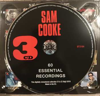 3CD Sam Cooke: 60 Essential Recordings DIGI