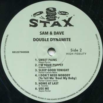 LP Sam & Dave: Double Dynamite