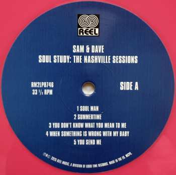 2LP Sam & Dave: Soul Study: The Nashville Sessions CLR | LTD