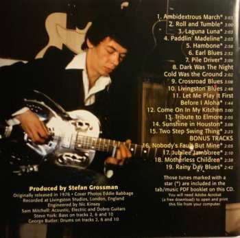CD Sam Mitchell: Bottleneck / Slide Guitar