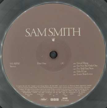 2LP Sam Smith: BBC Proms At The Royal Albert Hall LTD