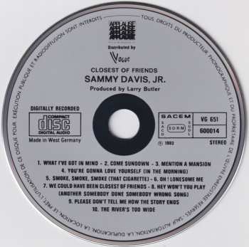CD Sammy Davis Jr.: Closest Of Friends