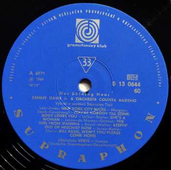 LP Count Basie: Our Shining Hour