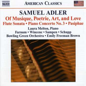 CD Carol Wincenc: Of Musique, Poterie, Art, And Love • Flute Sonata • Piano Concerto No. 3 • Pasiphae