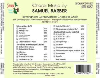 CD Samuel Barber: Choral Music