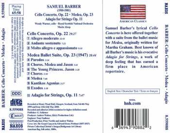 6CD/Doos Samuel Barber: Complete Orchestral Works