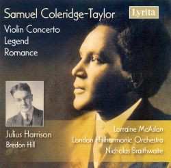 Album The London Philharmonic Orchestra: Coleridge-Taylor Violin Concerto