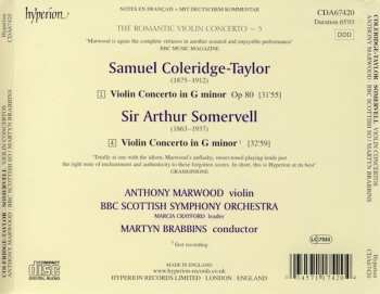 CD BBC Scottish Symphony Orchestra: Violin Concerto In G Minor, Op 80 / Violin Concerto In G Minor