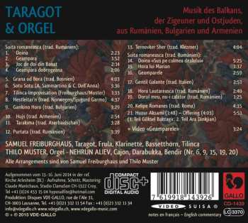 CD Samuel Freiburghaus: Taragot & Orgel