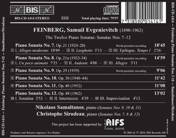 CD Samuil Feinberg: Piano Sonatas Nos. 7 -12