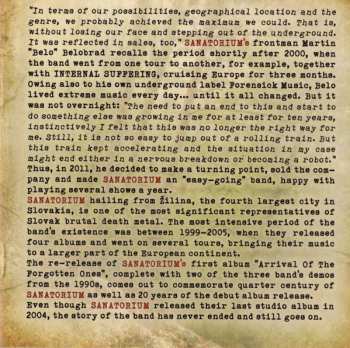 CD Sanatorium: Arrival Of The Forgotten Ones ...20 Years Later
