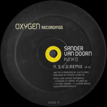 Album Sander van Doorn: Punk'd