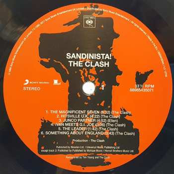 3LP The Clash: Sandinista!