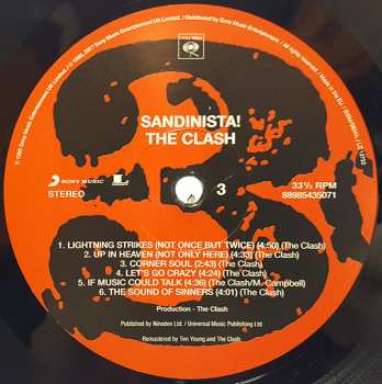 3LP The Clash: Sandinista!