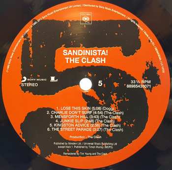 3LP The Clash: Sandinista!