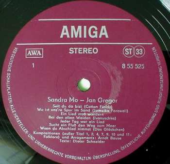LP Sandra Mo & Jan Gregor: Sandra Mo - Jan Gregor