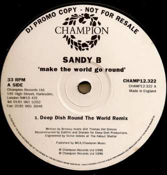 Album Sandy B: Make The World Go Round
