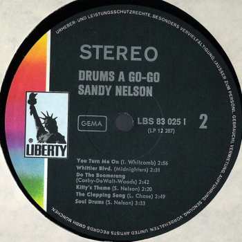 LP Sandy Nelson: Drums À Go-Go