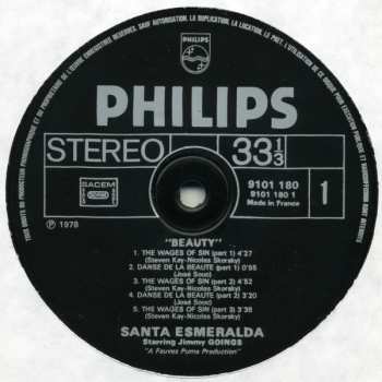 LP Santa Esmeralda: Beauty