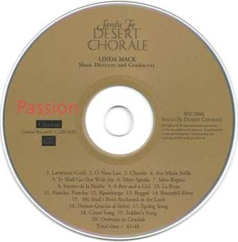 CD Santa Fe Desert Chorale: Passion