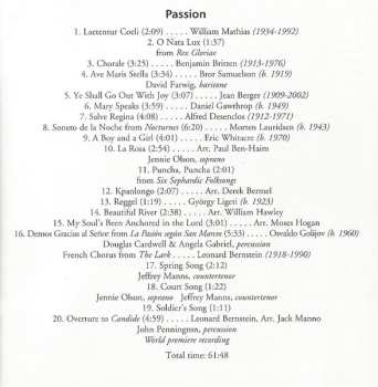 CD Santa Fe Desert Chorale: Passion