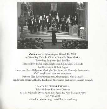 CD Santa Fe Desert Chorale: Passion