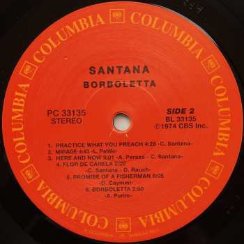 LP Santana: Borboletta