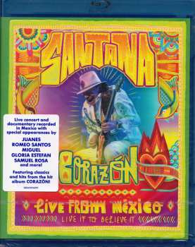 CD/Blu-ray Santana: Corazón - Live From México - Live If To Believe It