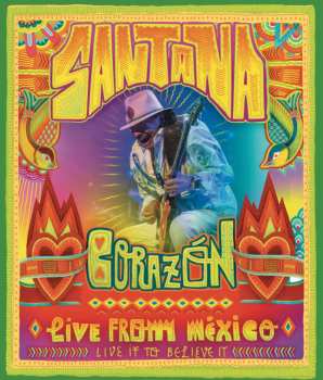 DVD Santana: Corazón: Live From México - Live It To Believe It