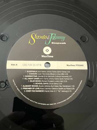 LP Santo & Johnny: Sleepwalk LTD