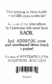 2LP Saor: Roots LTD