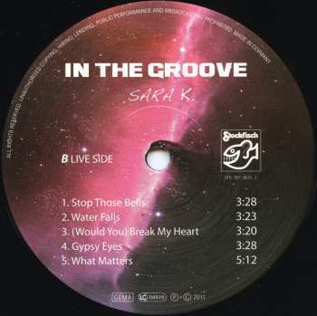 LP Sara K.: In The Groove LTD