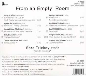 CD Sarah Trickey: From An Empty Room