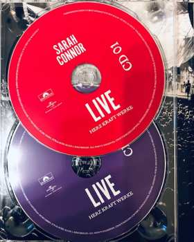 2CD/DVD/Doos/Blu-ray Sarah Connor: Herz Kraft Werke (Live) LTD