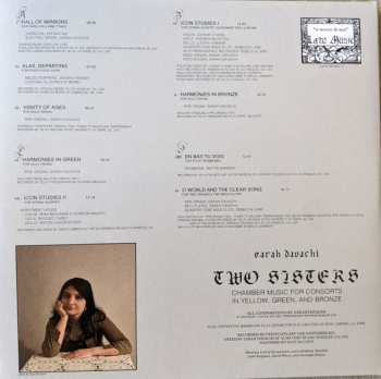 2LP Sarah Davachi: Two Sisters CLR | LTD