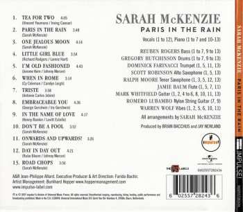 CD Sarah McKenzie: Paris In The Rain