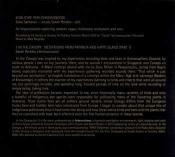 CD Sarah Peebles: Delicate Paths - Music For Shô