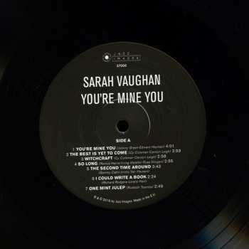 LP Sarah Vaughan: You're Mine You DLX | LTD
