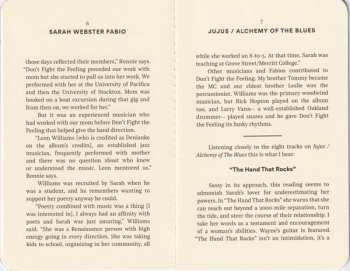 LP Sarah Webster Fabio: Jujus / Alchemy Of The Blues