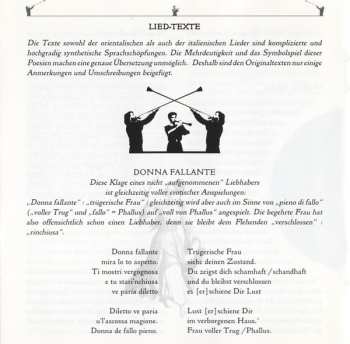 CD Sarband: Music Of The Emperors