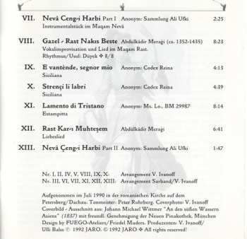 CD Sarband: Music Of The Emperors