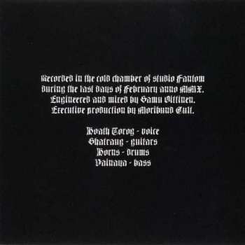 CD Sargeist: Let The Devil In
