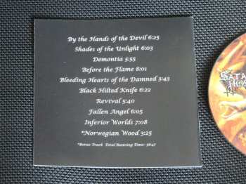 CD Satan's Host: By The Hands Of The Devil