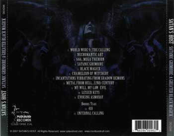 CD Satan's Host: Satanic Grimoire: A Greater Black Magick 