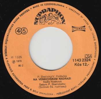 SP Saturn: Na Venkovském Nádraží / První Miláček Můj