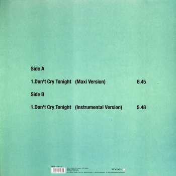 LP Savage: Don't Cry Tonight CLR | LTD