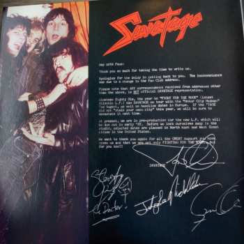 LP/EP Savatage: Fight For The Rock LTD | CLR