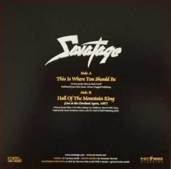 LP/SP Savatage: Hall Of The Mountain King LTD | CLR