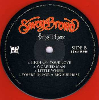 LP Savoy Brown: Bring It Home LTD